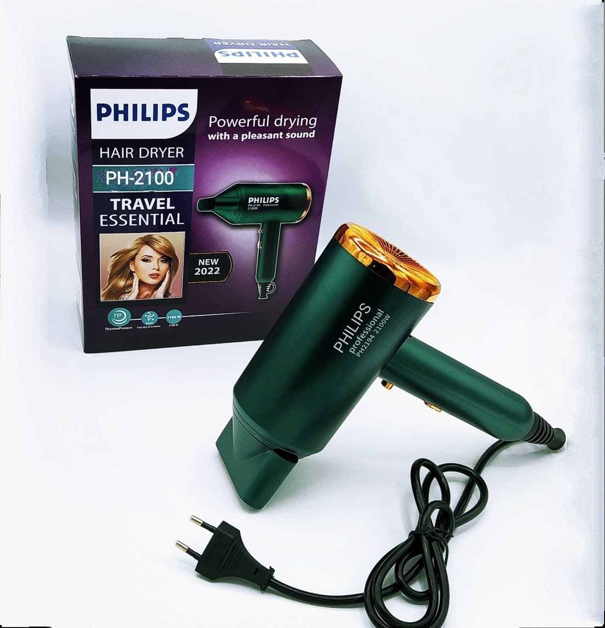 سشوار مسافرتی فیلیپس 2100 وات مدل PH-2194