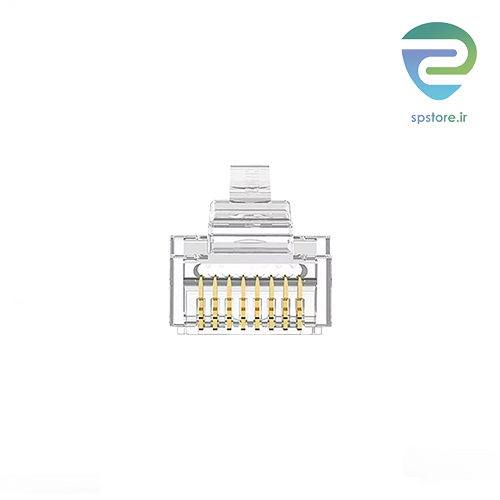 سوکت شبکه میان گذر کی نت بسته 100 تایی مدل Knet RJ45 Cat6 UTP — تصویر ۳