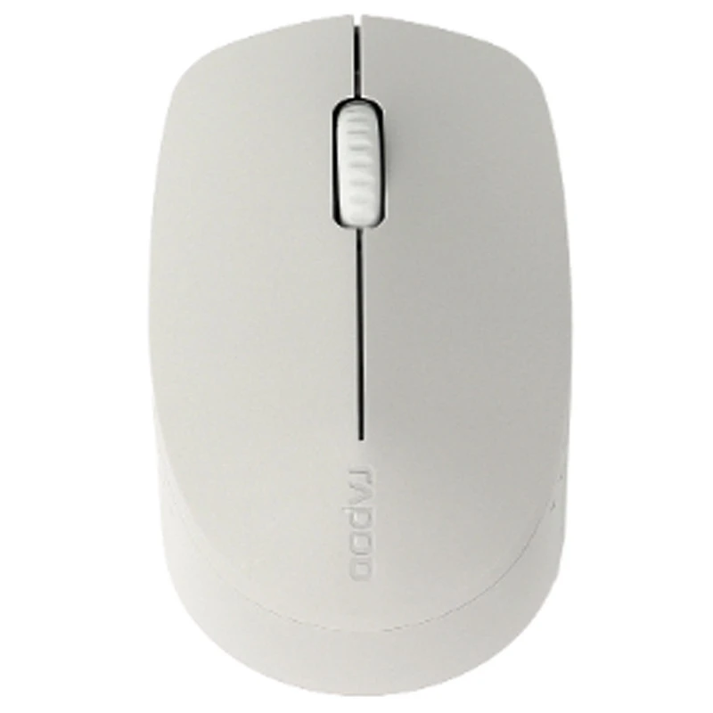 موس بی سیم رپو Rapoo M100 Light Grey Silent — تصویر ۲