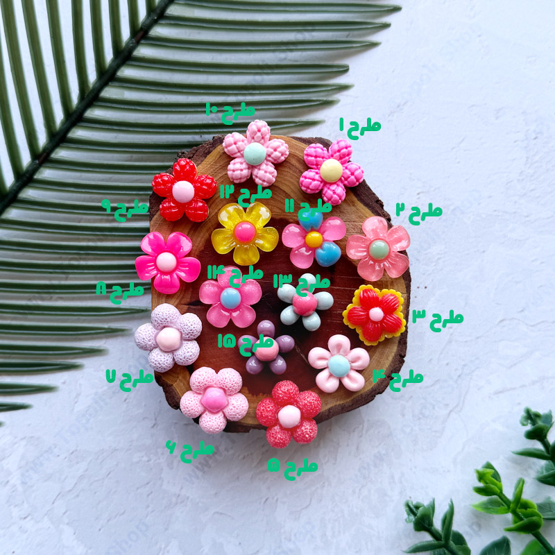 استیکر برجسته گل کوچک — تصویر ۳