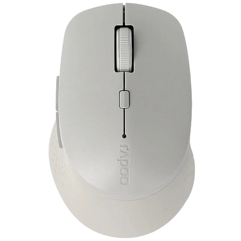 موس بی سیم رپو RAPOO M300 Light Grey