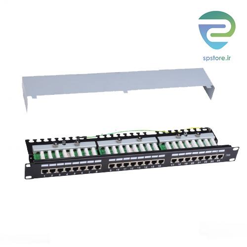 پچ پنل کی نت 24 پورت-Knet Patch Panel Cat6 STP 24 Port