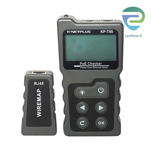 تستر شبکه کی نت پلاس مدل Knet plus cable Tester digital KP-T80 — تصویر ۲