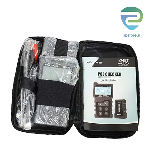 تستر شبکه کی نت پلاس مدل Knet plus cable Tester digital KP-T80 — تصویر ۴