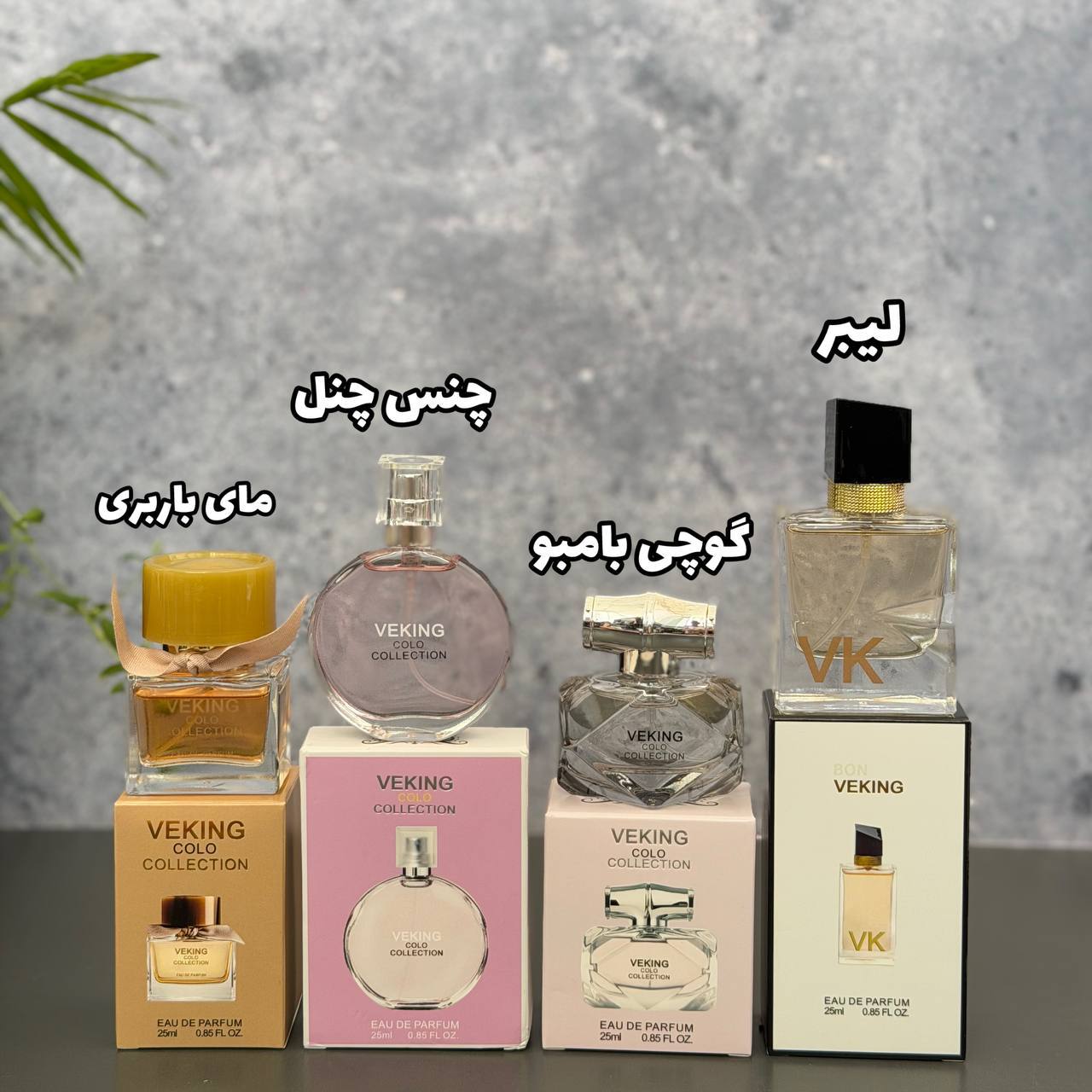 مینی ادکلن های شرکت وکینگ VEKING حجم 25 میل — تصویر ۴