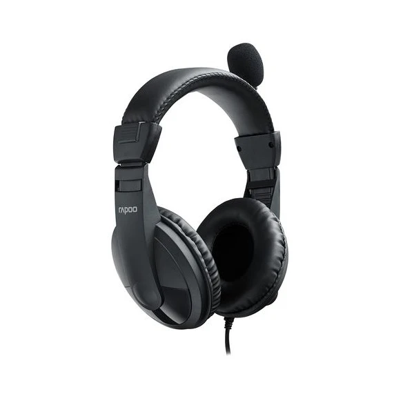 هدست با سیم رپو مدل RAPOO H150S — تصویر ۲