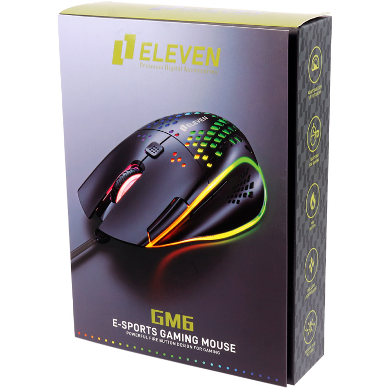 ماوس گیمینگ الون مدل ELEVEN GM6 — تصویر ۷