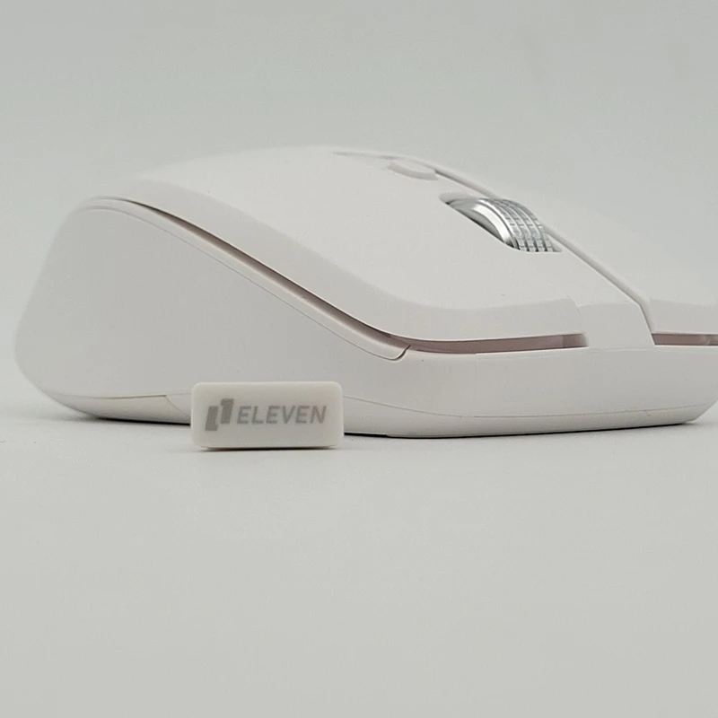 ماوس بی سیم الون مدل ELEVEN WM906 WHITE — تصویر ۳