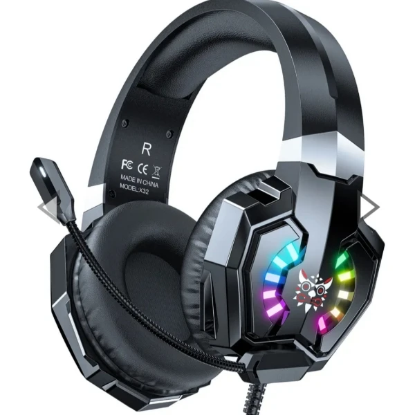 هدست گیمینگ اونیکوما ONIKUMA X32 Black — تصویر ۲
