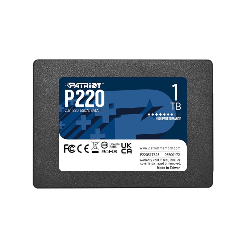 اس اس دی اینترنال پاتریوت مدل P220 ظرفیت 1 ترابایت