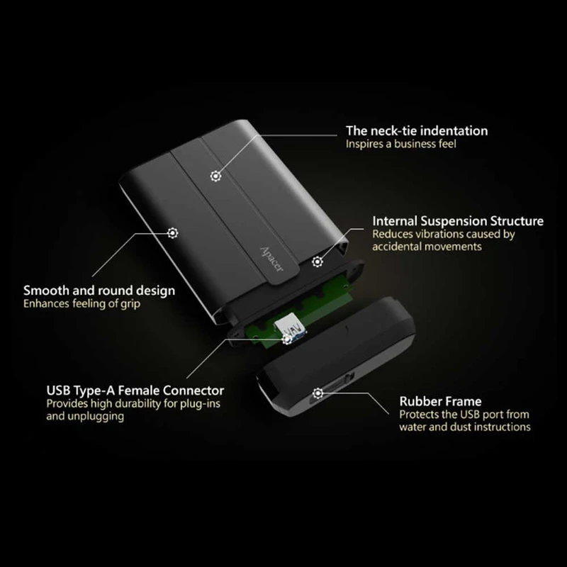 هارد اکسترنال اپیسر مدل AC732 ظرفیت 2 ترابایت — تصویر ۸