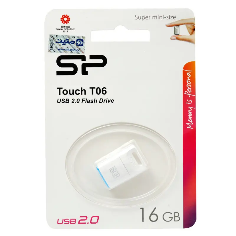 فلش مموری سیلیکون پاور USB 2.0 مدل Touch T06 16GB — تصویر ۵