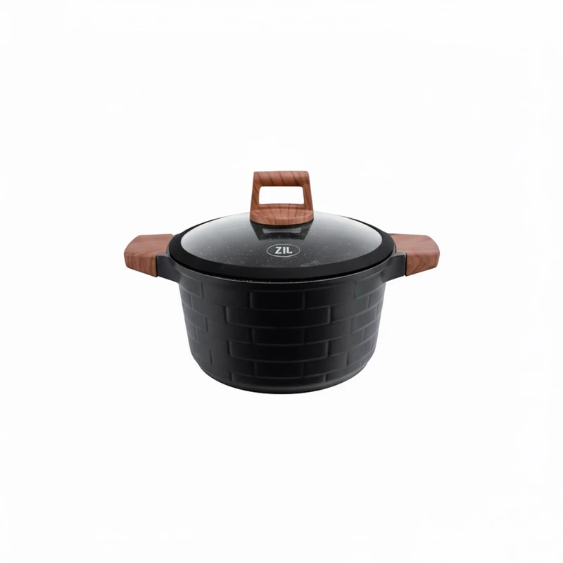 سرویس قابلمه ۱۰ پارچه گرانیتی زیو مدل ZCS-8530 — تصویر ۵