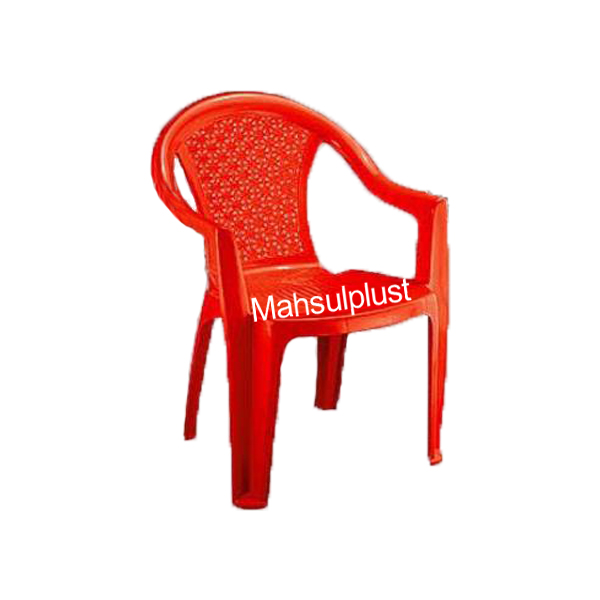 صندلی پلاستیکی دسته دار بزرگ ناصر پلاستیک کد 812 — تصویر ۶
