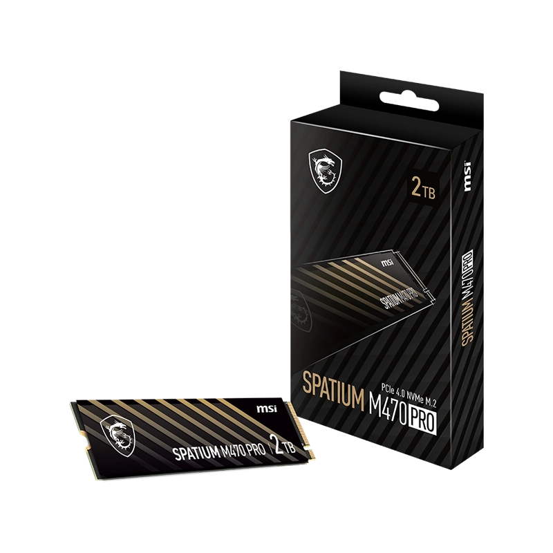 اس اس دی ام اس آی SPATIUM M470 PRO PCIe 4.0 NVMe M.2 2TB — تصویر ۴