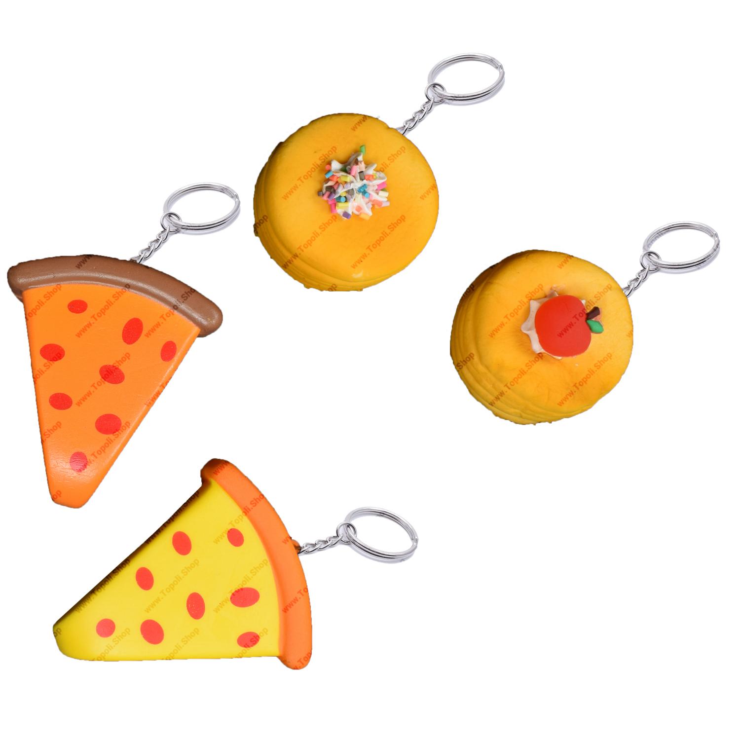 اسکویشی جاکلیدی فست فود مدل Fast Food Squishy FF01 — تصویر ۳