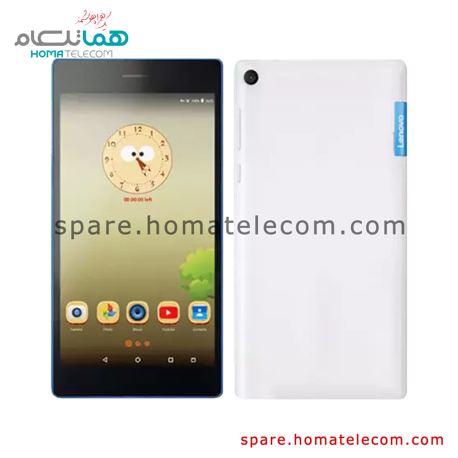 تبلت 730M (در حد نو) – حافظه 16 گیگابایت و رم 1 گیگابایت – رنگ سفید آبی