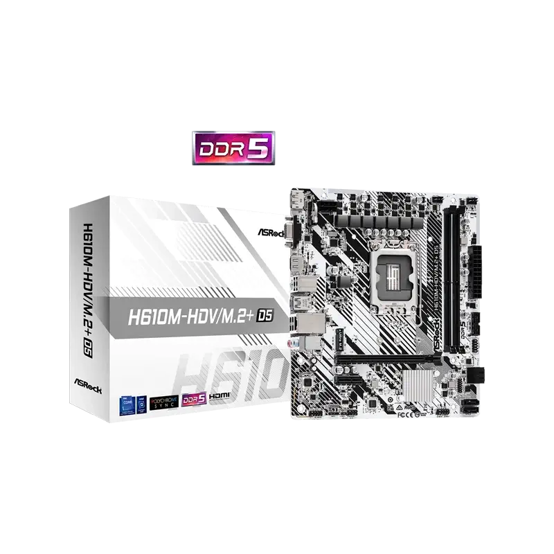 مادربرد ازراک H610M-HDV/M.2 D5 — تصویر ۲