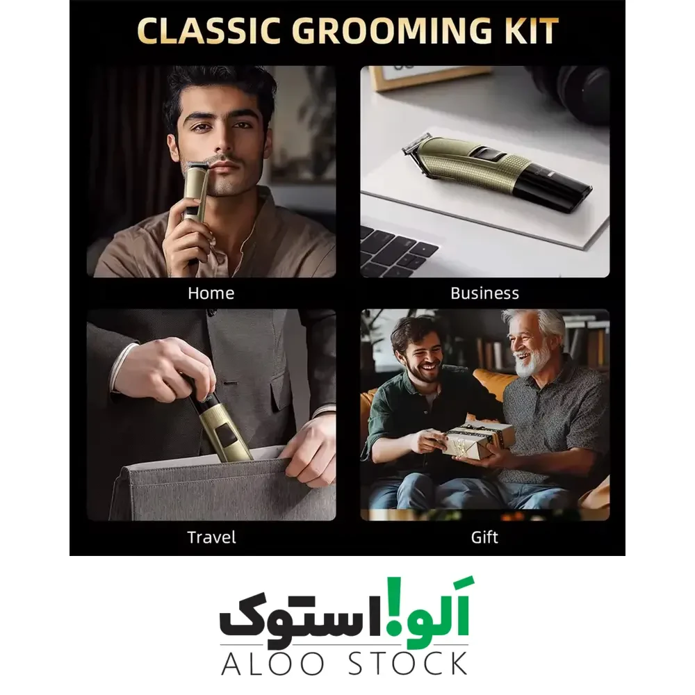 ماشین اصلاح شارژی شیائومی مدل ENCHEN Beardo 3 — تصویر ۸