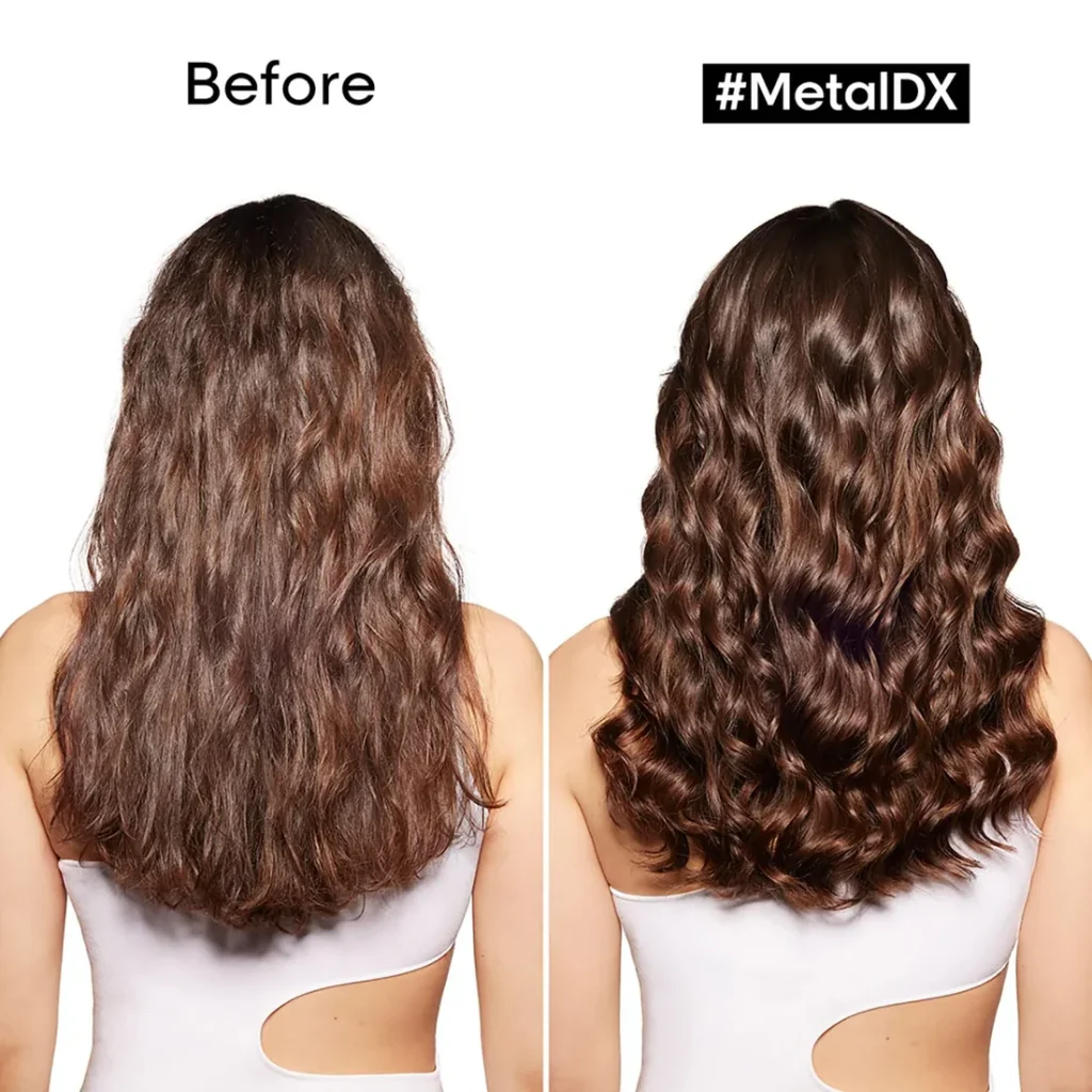 ماسک مو لورآل پروفشنال Metal DX – ضد فلز و ترمیم‌‌ کننده قوی مو حجم 250 میل — تصویر ۴