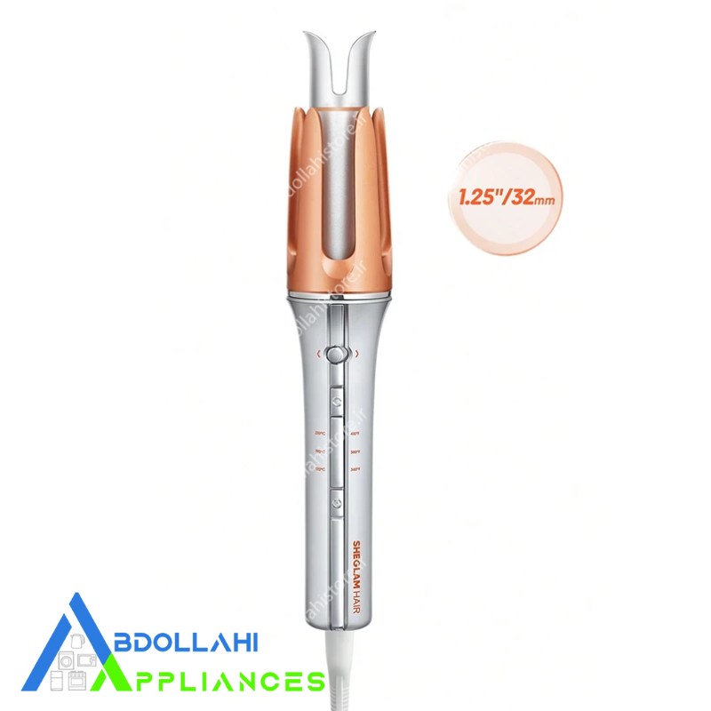 فر کننده مو شیگلم مدل It-Curl One-Touch Instant Curler سایز 32 میلی متر — تصویر ۶