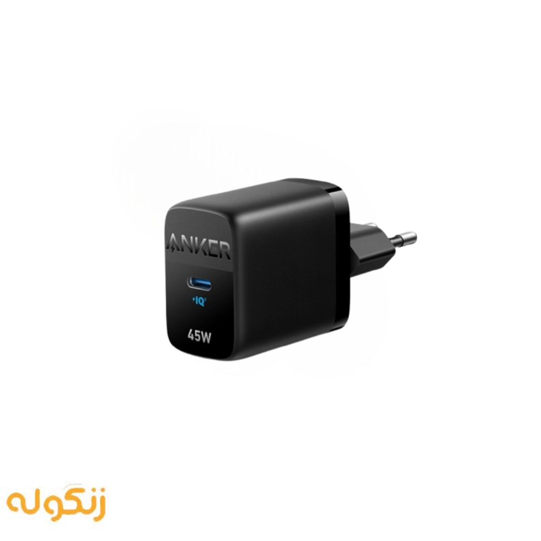 شارژر دیواری تک پورت دو پین انکر مدل ANKER A2643 45W