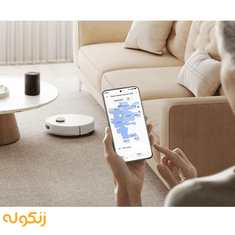 جارو رباتیک هوشمند شیائومی مدل Xiaomi Robot Vacuum S40 – گلوبال — تصویر ۴