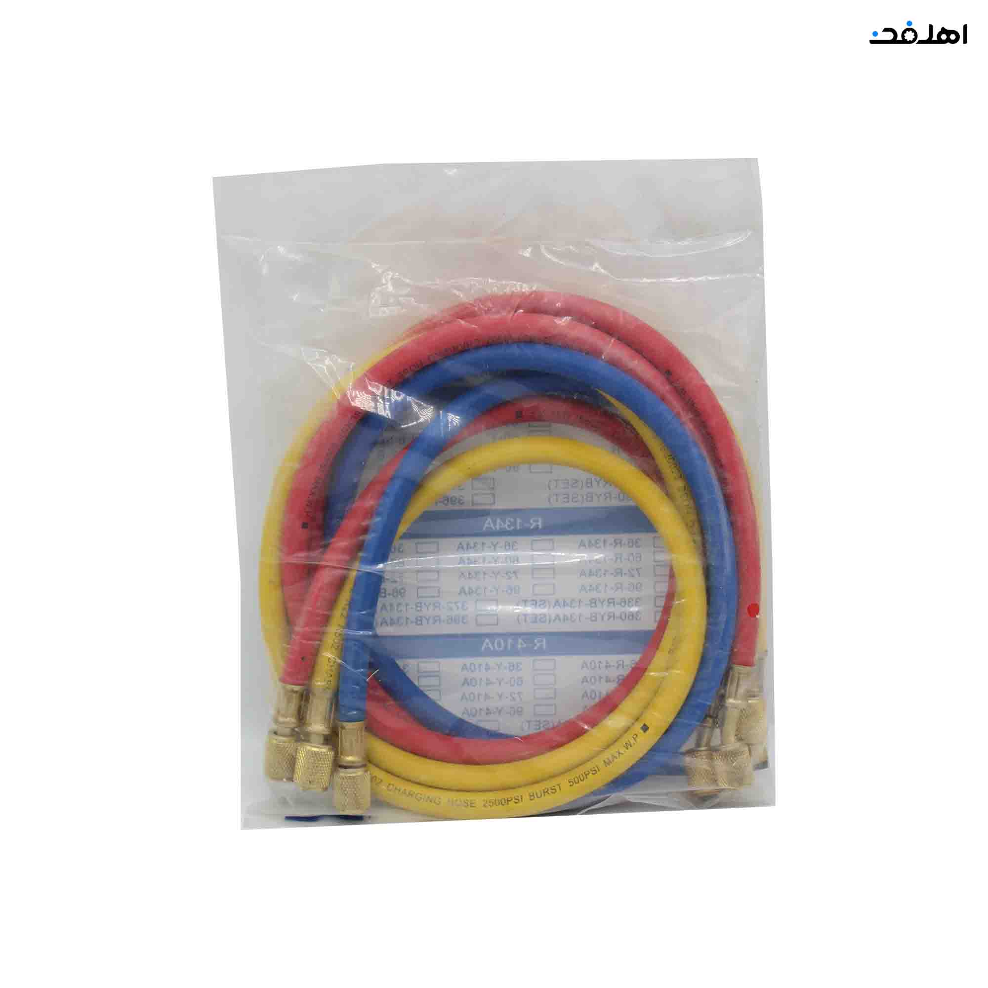 مجموعه سه عددی شیلنگ 90 سانت مدل 1/4-R22 برند کامتک KAMTECH — تصویر ۲
