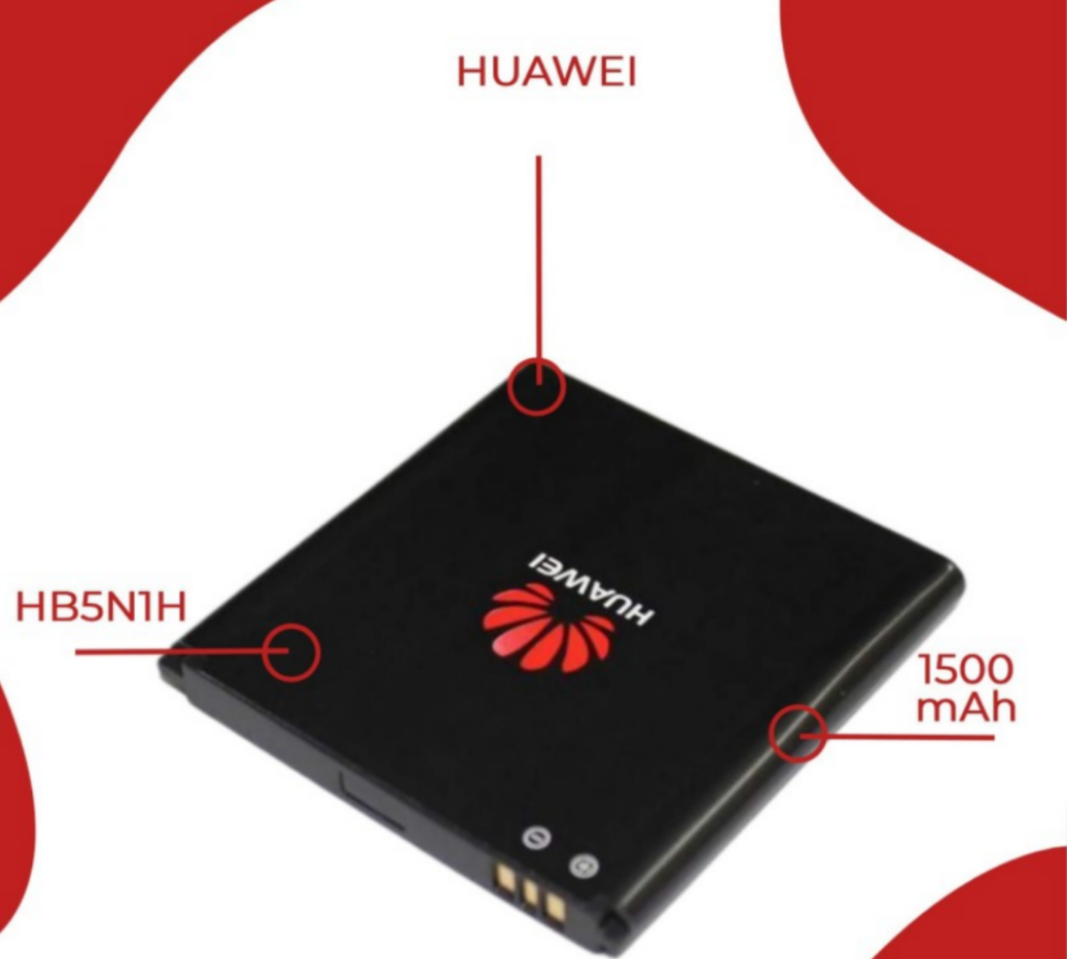 باتری اصل هواوی Huawei Ascend G330 به همراه گارانتی و مهلت تست — تصویر ۳
