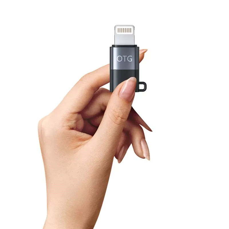 (دو سر USB Type-C و لایتنینگ) R-5 OTG Ravbelli آداپتور — تصویر ۶
