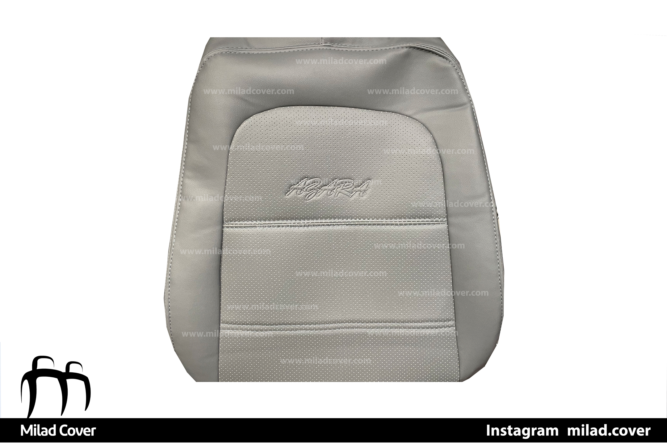 روکش صندلی هیوندا آزارا 2007-2011 azera چرم رنگ طوسی — تصویر ۳