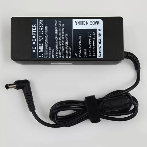 شارژر آداپتور لپ تاپ سونی Sony 19.5V 4.7A کانکتور 6.5×4.4 — تصویر ۷