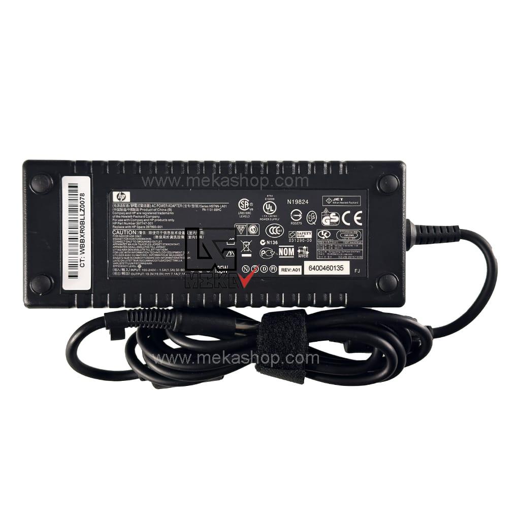 شارژر آداپتور اورجینال لپ تاپ اچ پی HP 19V 7.1A Pin 7.4*5.0 — تصویر ۲