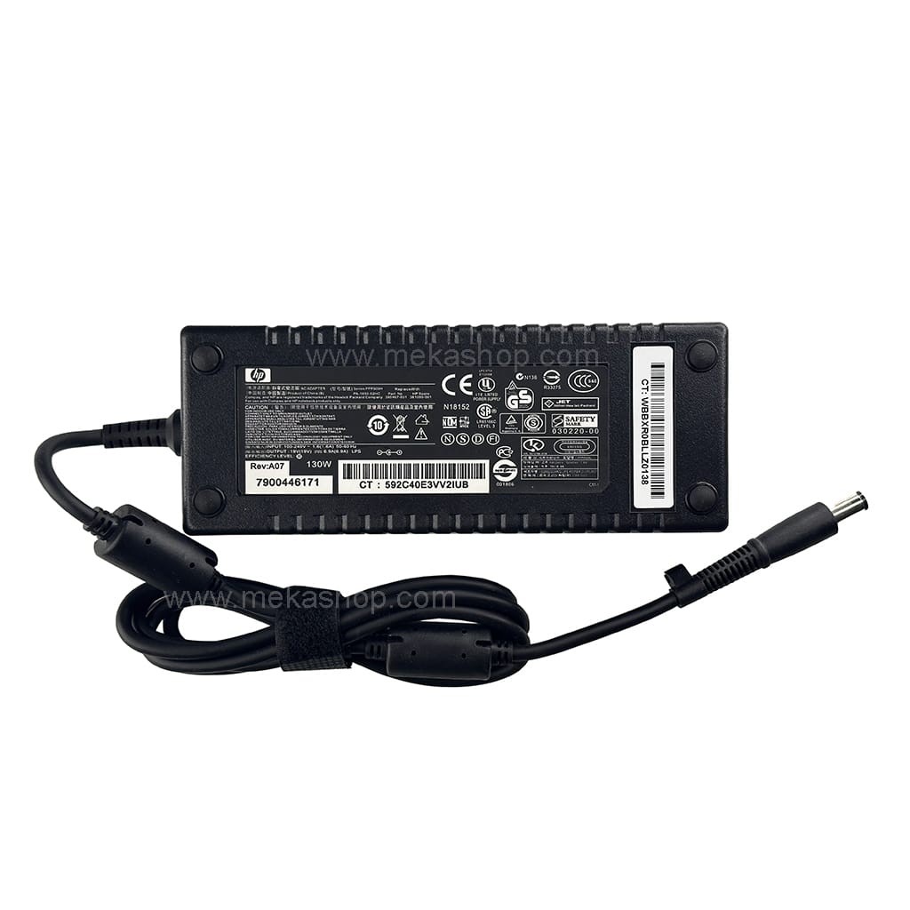 شارژر آداپتور اورجینال لپ تاپ اچ پی Hp 19V 6.9A Pin 7.4*5.0