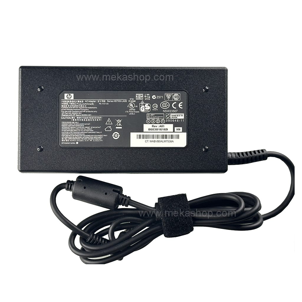 شارژر آداپتور اورجینال لپ تاپ اچ پی Hp 19.5V 6.15A Pin 4.5*3.0