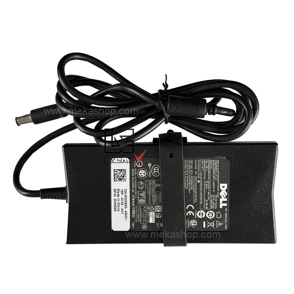 شارژر آداپتور اورجینال لپ تاپ دل Dell 19.5V 4.62A Pin 7.4*5.0 Slim — تصویر ۲