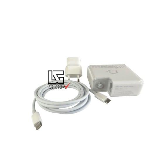 شارژر آداپتور اورجینال لپ تاپ اپل Apple TypeC 61W — تصویر ۶