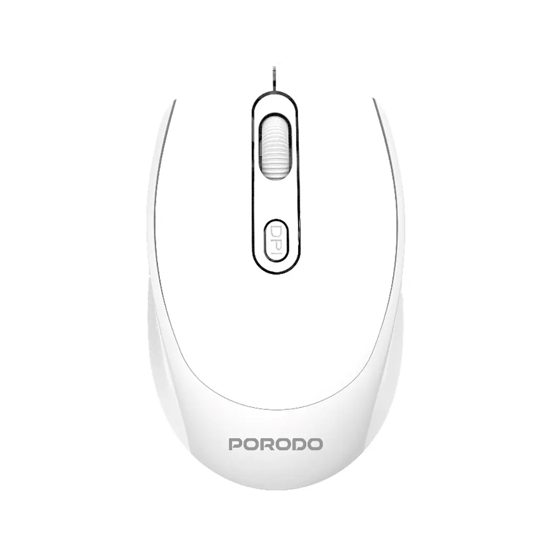 موس بی سیم دو حالته شارژی پرودو Porodo PD-ETK04 Wireless Mouse Dual Mode — تصویر ۳