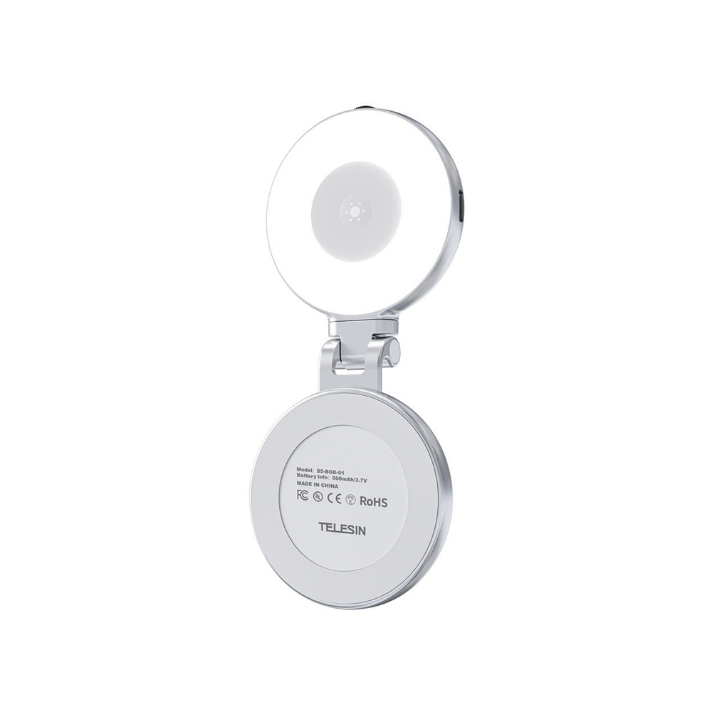 چراغ حلقه‌ای سلفی مغناطیسی تلسین Telesin S5-BGD-1 C03 Magnetic Selfie Ring Light