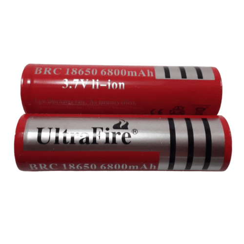 باتری 3.7 ولت 18650 UltraFire 6800mAh — تصویر ۴