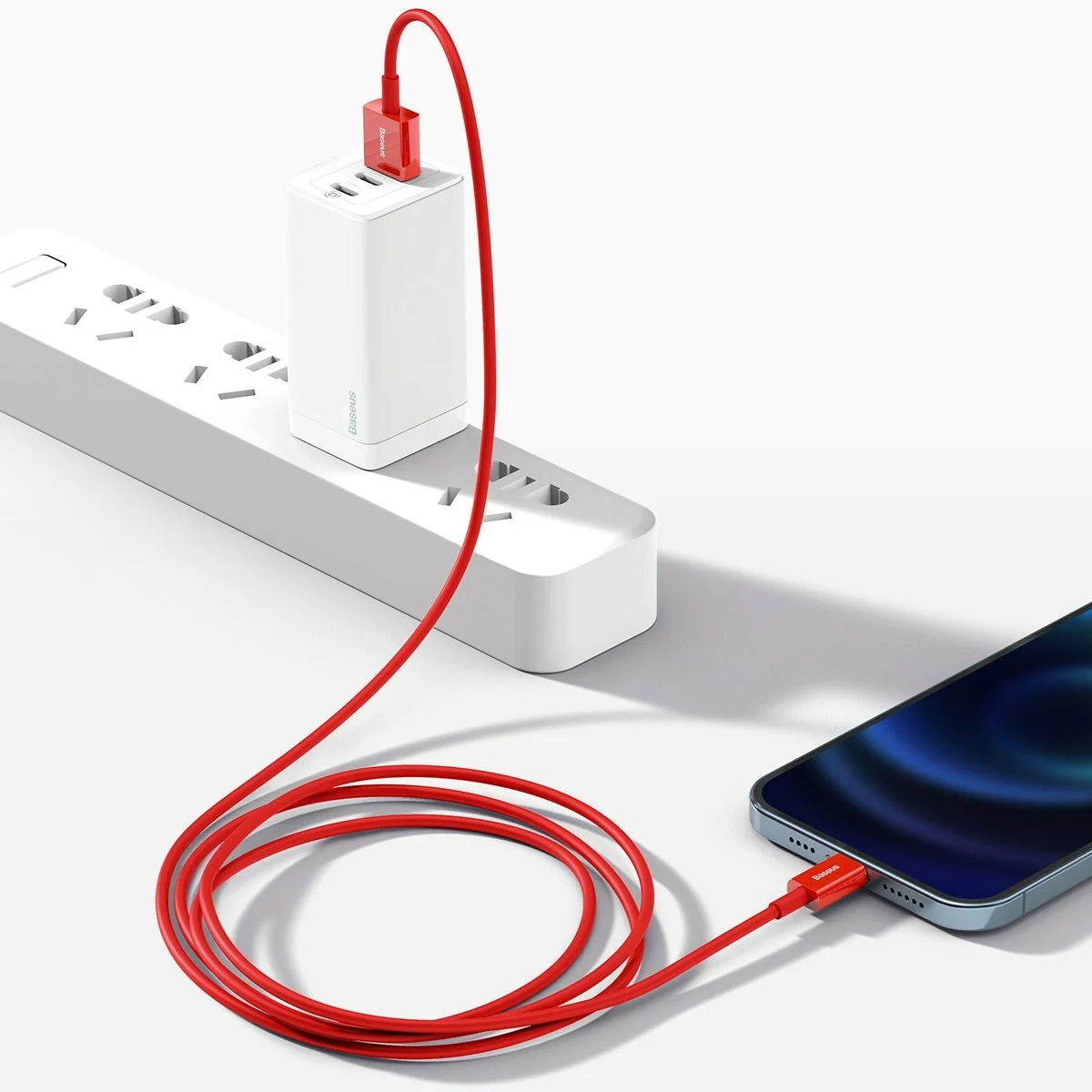 کابل تبدیل USB به لایتنینگ بیسوس مدل CALYS-C طول 2متر — تصویر ۶