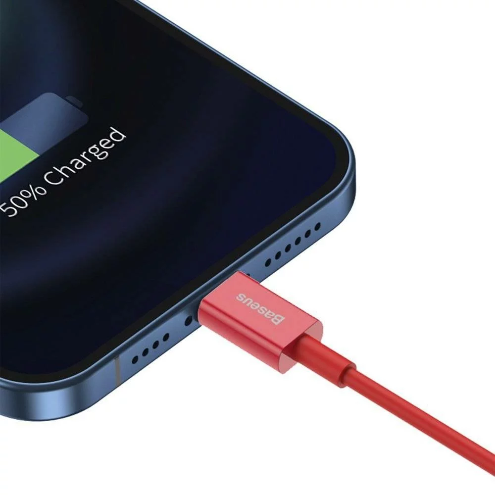 کابل تبدیل USB به لایتنینگ بیسوس مدل CALYS-C طول 2متر — تصویر ۸