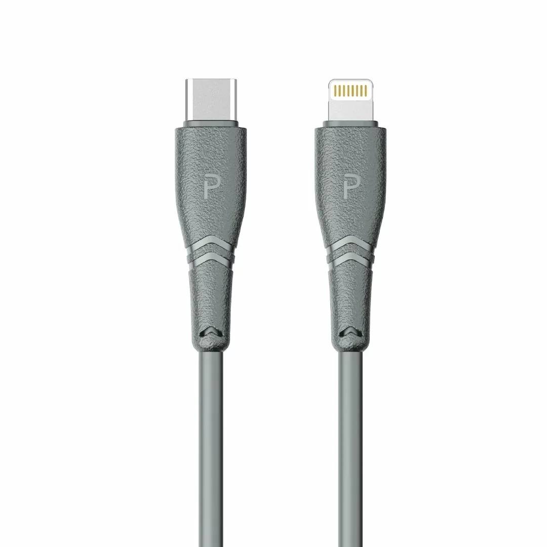 کابل USB-C به لایتنینگ پاوا مدل Quick Charging PW-12PVC27CL طول 1.2 متر — تصویر ۲