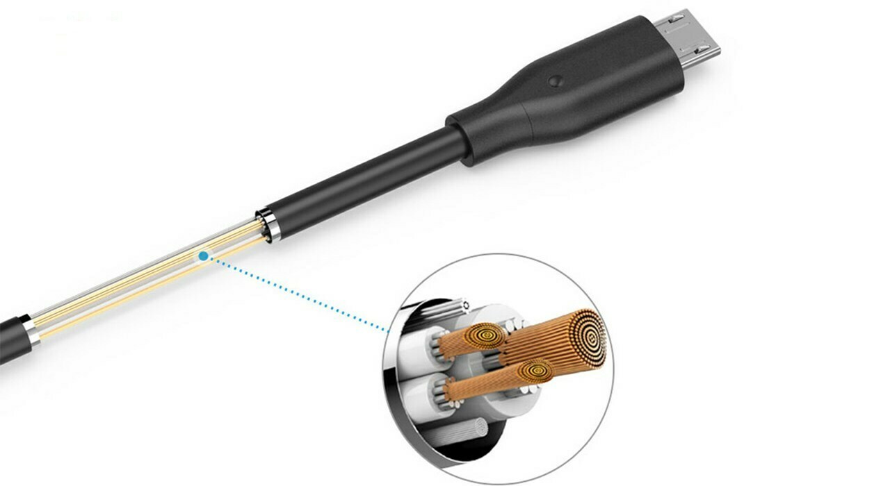 کابل تبدیل USB به microUSB انکر مدل A8133 PowerLine طول 1.8 متر — تصویر ۷