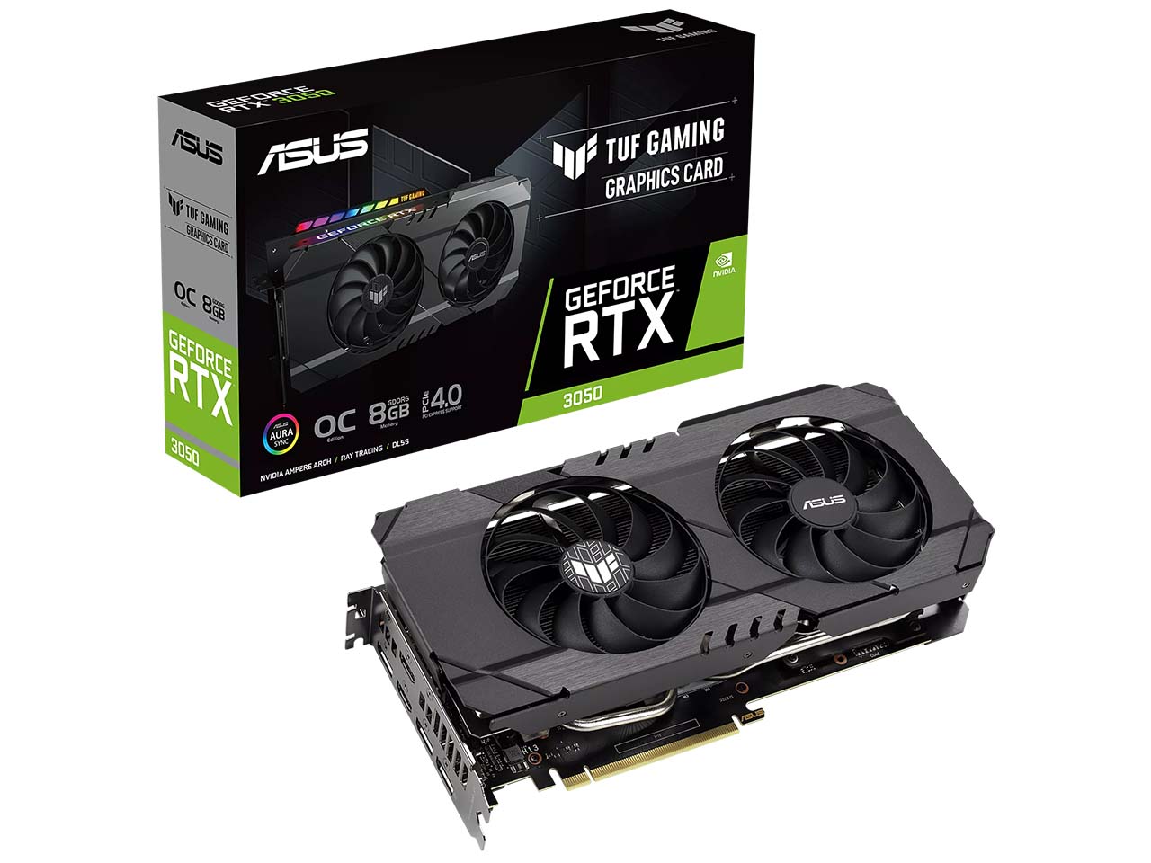 کارت گرافیک ایسوس مدل ASUS TUF Gaming GeForce RTX 3050 OC Edition 8GB GDDR6