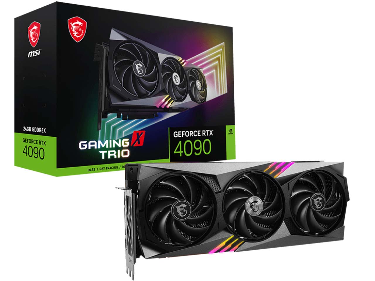 کارت گرافیک ام اس آی مدل MSI GeForce RTX 4090 Gaming X Trio 24GB GDDR6X