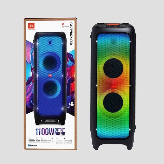 اسپیکر بلوتوثی قابل حمل پارتی باکس 1000 جی بی ال JBL PARTYBOX 1000 — تصویر ۳