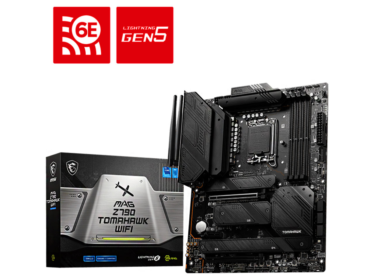 مادربرد ام اس آی مدل MSI MAG Z790 TOMAHAWK MAX WiFi DDR5