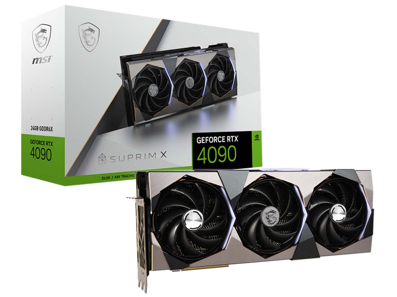 کارت گرافیک ام اس ای مدل MSI GeForce RTX 4090 SUPRIM X 24GB GDDR6X