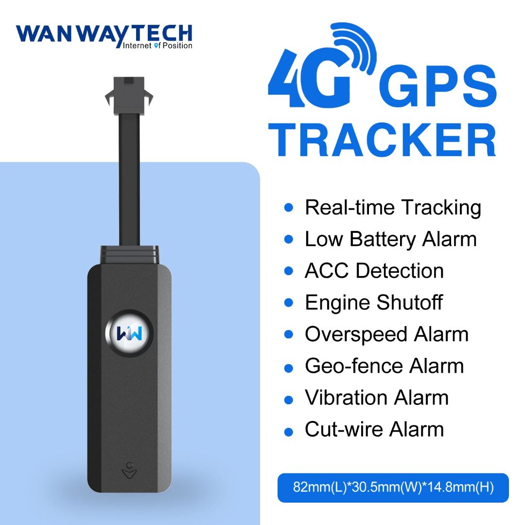 جدیدترین ردیابwanway مدل GS900-4G با اکانت رایگان مادام العمر(بدون میکروفون) — تصویر ۲